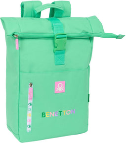 Casual Rugtas Benetton Mint Groen