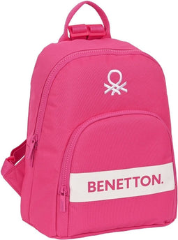 Casual Rugtas Benetton Raspberry Fuchsia 13 L