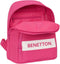Casual Rugtas Benetton Raspberry Fuchsia 13 L