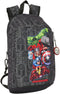 Casual Rugtas The Avengers Vendetta Zwart 22 x 39 x 10 cm