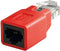 CAT 5e crossover koppelstuk afgeschermd, RJ45 plug naar jack - Kabelverbinder - Kabel Connector