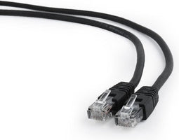 CAT 6 UTP Cable GEMBIRD PP6U-1M Black 1 m