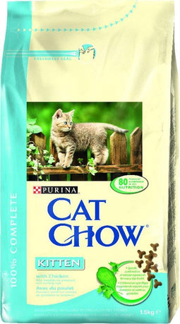 Cat Chow Kitten - Kip - Kattenvoer - 1.5 kg