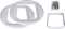 Cat Mate 361W Adapterset voor kattenluiken voor wanden en glazen panelen — wit