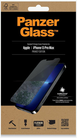 PanzerGlass 2743 - Screenprotector - 9H gehard glas - Voor iPhone 13 Pro Max