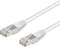 CAT5e FTP patchkabel - 25 meter wit - netwerkkabel - internetkabel - UTP kabel