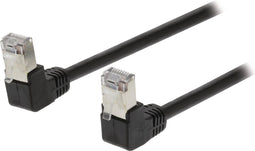 CAT5e SF/UTP Netwerkkabel RJ45 (8/8) Male - RJ45 (8/8) Male 3.00 m Zwart