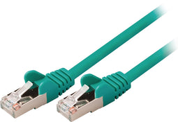 CAT5e SF/UTP Netwerkkabel RJ45 (8/8) Male - RJ45 (8/8) Male 5.00 m Groen