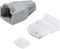 CAT6 Connector met tule en hulpstuk RJ45 - Unshielded 100 stuks - Kabelverbinder - Kabel Connector