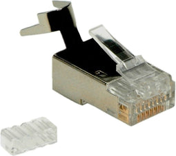 CAT6 Connector RJ45 met hulpstuk - Shielded 10 stuks - Kabelverbinder - Kabel Connector
