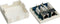 CAT6 netwerkdoos 2x RJ45 STP