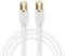 CAT6 Netwerkkabel - RJ45 Male - RJ45 Male - S/FTP - 0.25 m - Rond - LSZH / PVC - Wit - Window Box