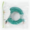 CAT6 Netwerkkabel - RJ45 Male - RJ45 Male - S/FTP - 10.0 m - Rond - LSZH - Groen - Polybag