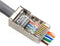 Cat6 RJ45 Stekkers met doorsteek - 10 stuks - metaal afgeschermd
