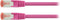 CAT6 S/FTP Netwerkkabel RJ45 (8/8) Male - RJ45 (8/8) Male 7.50 m Roze