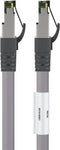 Cat8 S/FTP (PIMF) patchkabel - 3 meter grijs
