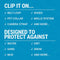 Catalyst Hang It Apple AirTag Klip Waterdichte Hoes Zwart