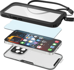Catalyst Total Protection Case geschikt voor Apple iPhone 13 Pro Max Stealth - Zwart