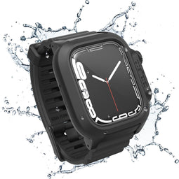 Catalyst Total Protection Hoesje Hoesje - Geschikt voor Apple Watch Series 7 (45mm) - Gsm case - Zwart