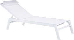CATANIA - Strandstoel - Wit - Aluminium