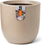 Capi Europe - Bloempot bol Waste Smooth NL - 35x34 - Terrazzo beige - Opening Ø29 - Bloempot voor binnen en buiten - Levenslang garantie - Breukbestendig - 100% Recyclebaar - CO2 Neutraal geproduceerd - KTB932
