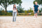 Catchballset 19 cm met klittenband