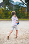 Catchballset 19 cm met klittenband
