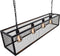 Urban Interiors Frame Gaas Hanglamp 4 lichts Zwart - Metalen frame - 120x25x145