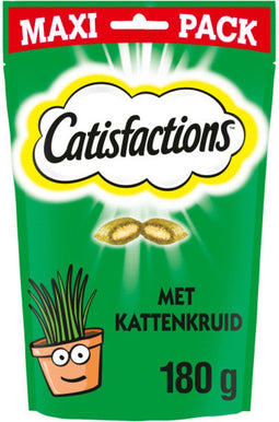 Catisfactions Catnip - Maxi Pack - Kattensnack - 180 g