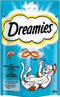 Catisfactions - Dreamies - Zalm - 60gram - Katten snack - Traktatie - Katten snoepjes - Krokant vanbuiten - Zacht vanbinnen