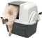 Catit Kattenbak - Incl. 4 Afvalzakken - Grijs/Wit - 67 x 48 x 46 cm