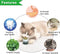 Catnip Balls Speelgoed voor katten, draaibaar eetbaar kattenspeeltje voor het likken van katten, tandenreiniging tandheelkundige kitten kauwspeelgoed, veilige gezonde kattenmuursnoepjes voor kittens