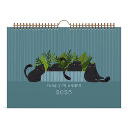 Cats Familiekalender 2025 A4 weekkalender