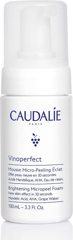 Caudalie Vinoperfect Brightening Micropeel Foam Mousse 100ml
