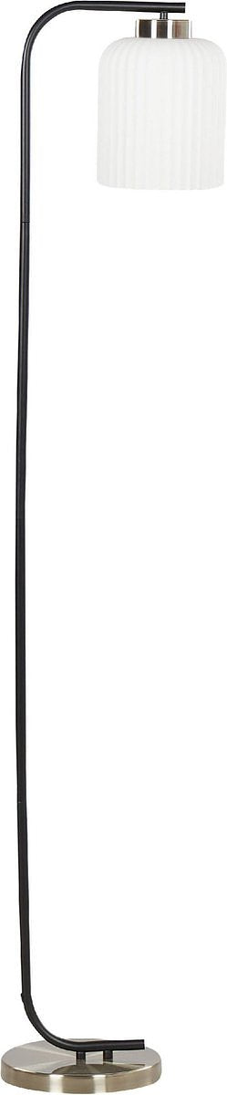 CAUDELO - Staande lamp - Zwart/Messing - Metaal