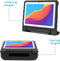 iMoshion Tablet Hoes Kinderen Geschikt voor Huawei MediaPad T5 10.1 inch - iMoshion Kidsproof Backcover met handvat - Zwart