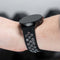 imoshion Siliconen sport bandje - Universeel 22 mm aansluiting - Zwart / Grijs
