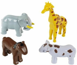 Klein Toys Early Steps magnetische dierenpuzzel - 4 dieren - 16-delig - multicolor