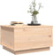 vidaXL - Salontafel - 60x50x35 - cm - massief - grenenhout