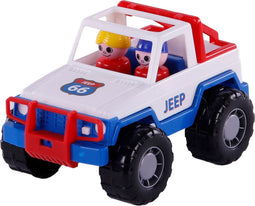 Cavallino Jeep met 2 Speelfiguren