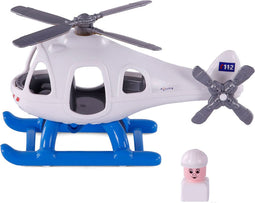 Cavallino Politiehelikopter met Speelfiguur, 29,5cm