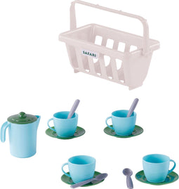Cavallino Servies in Mand Blauw, 15dlg.