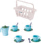 Cavallino Servies in Mand Blauw, 15dlg.
