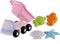 Cavallino Strand Kiepwagen met 4 Zandvormen Roze