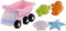 Cavallino Strand Kiepwagen met 4 Zandvormen Roze