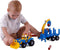 Cavallino Toys Cavallino Junior Tractor met Kraan Aanhangwagen en Hout, 46cm