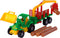 Cavallino Toys Cavallino Klassieke Tractor met Aanhangwagen en Hout, 61cm