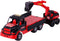 Cavallino Toys Cavallino Mammoet Torpedo Vrachtwagen met Graafmachine, 44,5cm