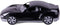 Cavallino Toys Cavallino Raceauto Zwart, 36cm