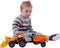 Cavallino Toys Cavallino Tractor met Voorlader en Aanhanger
